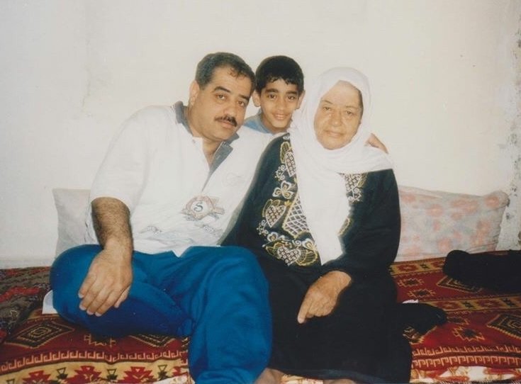 Hamid, his father and his grandmother