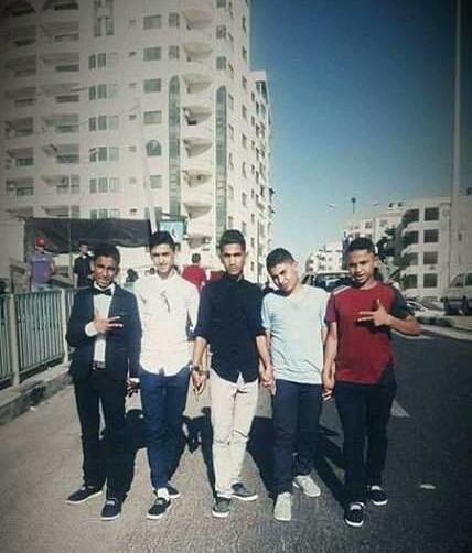 Teens in Rafah