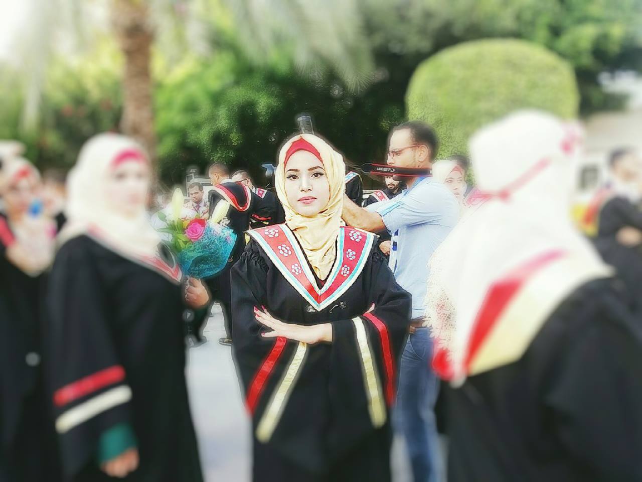 Basma at graduation