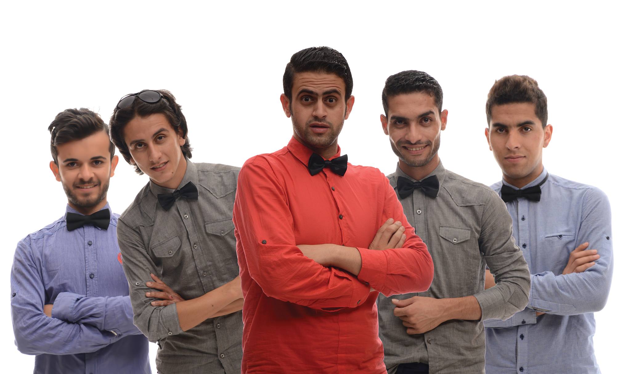 The members of the Gaza comedy group