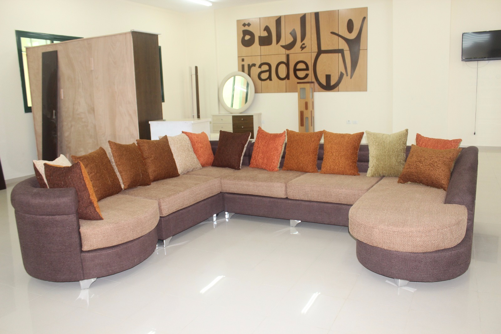Furniture made by Irada students