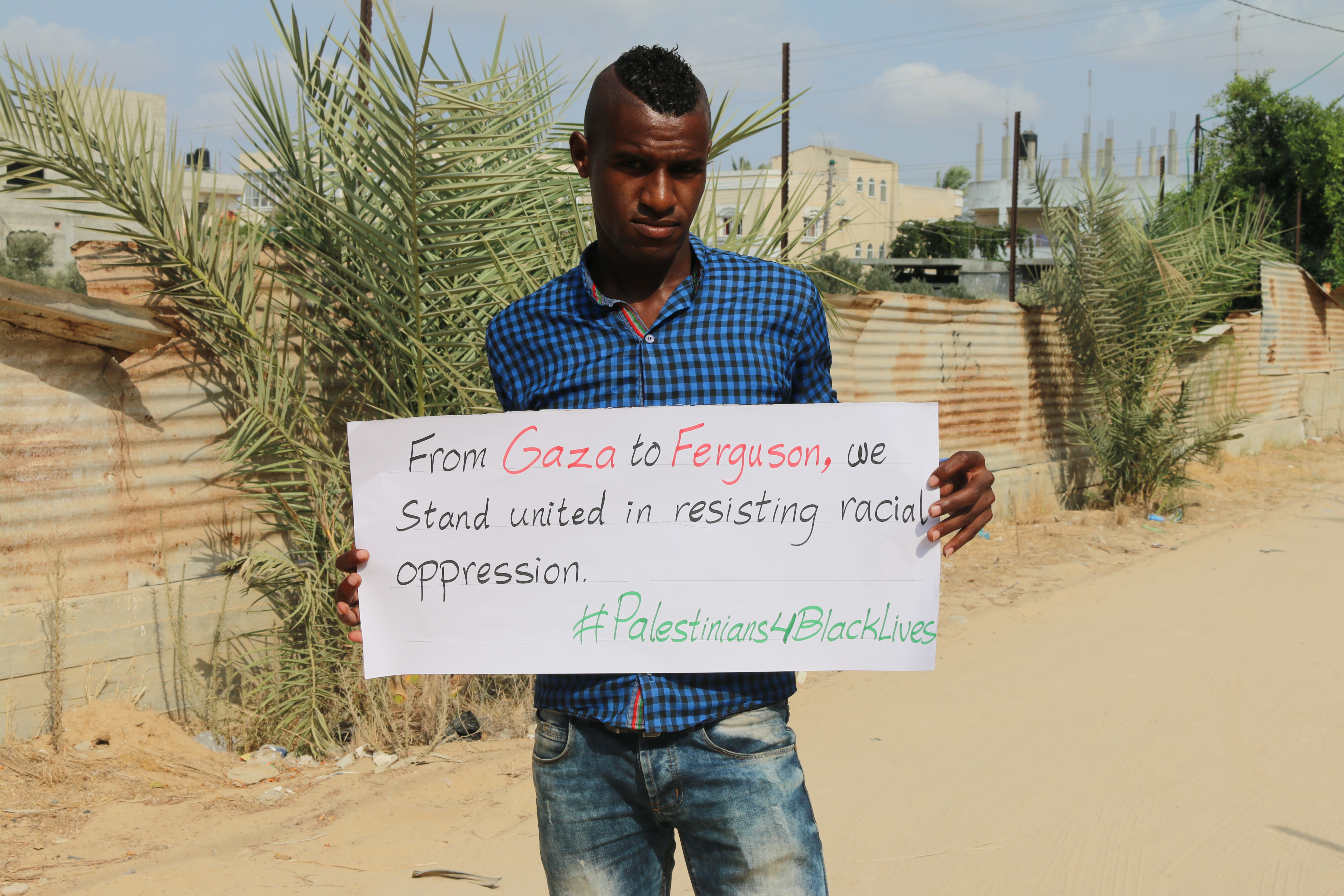 Gaza expresses solidarity to American blacks