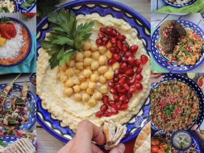 plate of Palestinian food