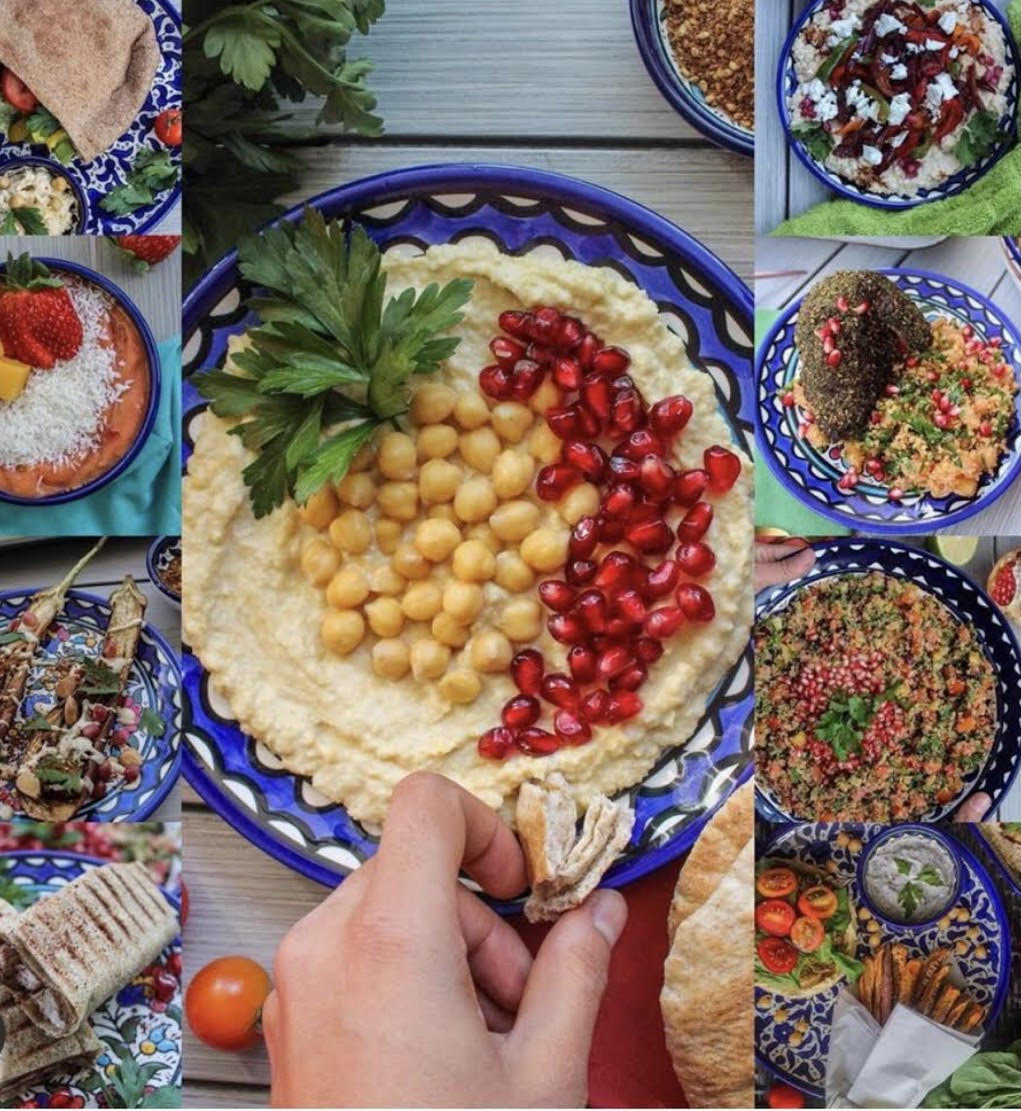 plate of Palestinian food