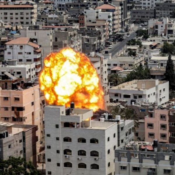 Bomb explodes in Gaza 2022