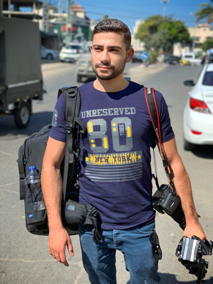 Photojournalist Anas al-Mono