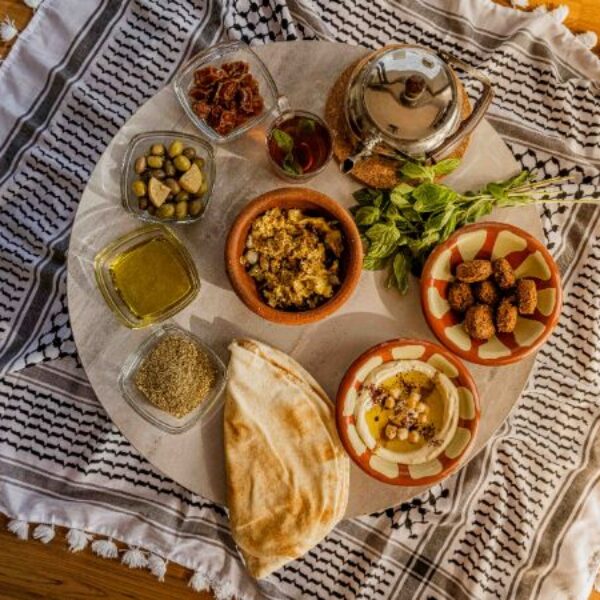 Gaza breakfast.