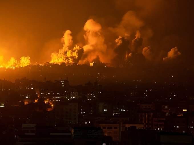 Bombing of Gaza Oct. 2023