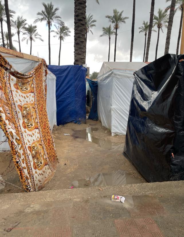 Tents, Gaza.